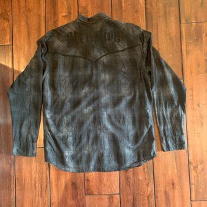 Men's Affliction LS Shirt in XL